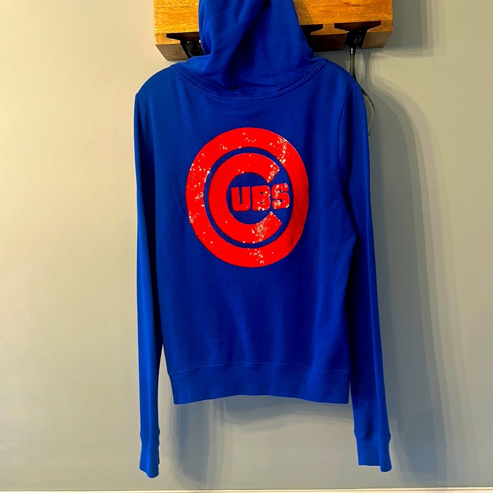 Women’s Victoria’s Secret/pink Chicago Cubs baseball jacket sequins logo med
